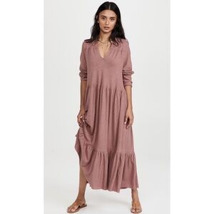 Free People Mauve Midi Dress